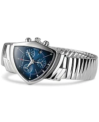 Hamilton Women's Swiss Chronograph Ventura Stainless Steel Bracelet Watch 32x50mm