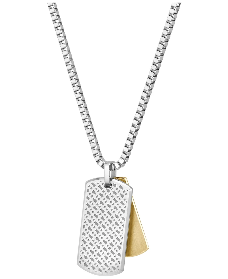 Hugo Boss Men's Devon Two-Tone Stainless Steel Necklace