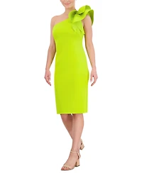 Eliza J One-Shoulder Bodycon Cocktail Dress
