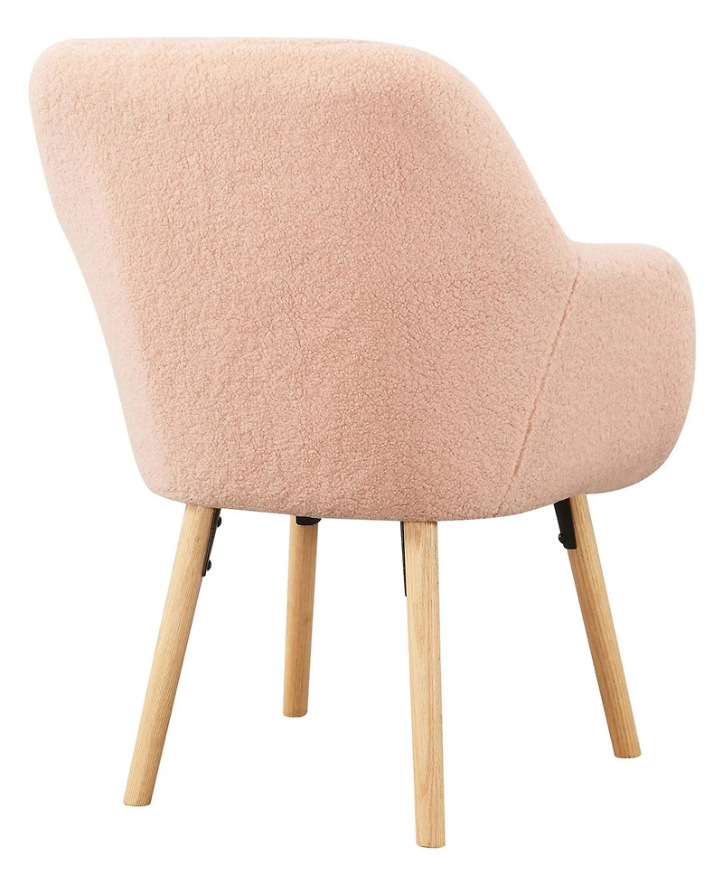 Convenience Concepts 25.25" Sherpa Charlotte Accent Chair