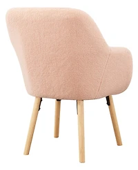 Convenience Concepts 25.25" Sherpa Charlotte Accent Chair
