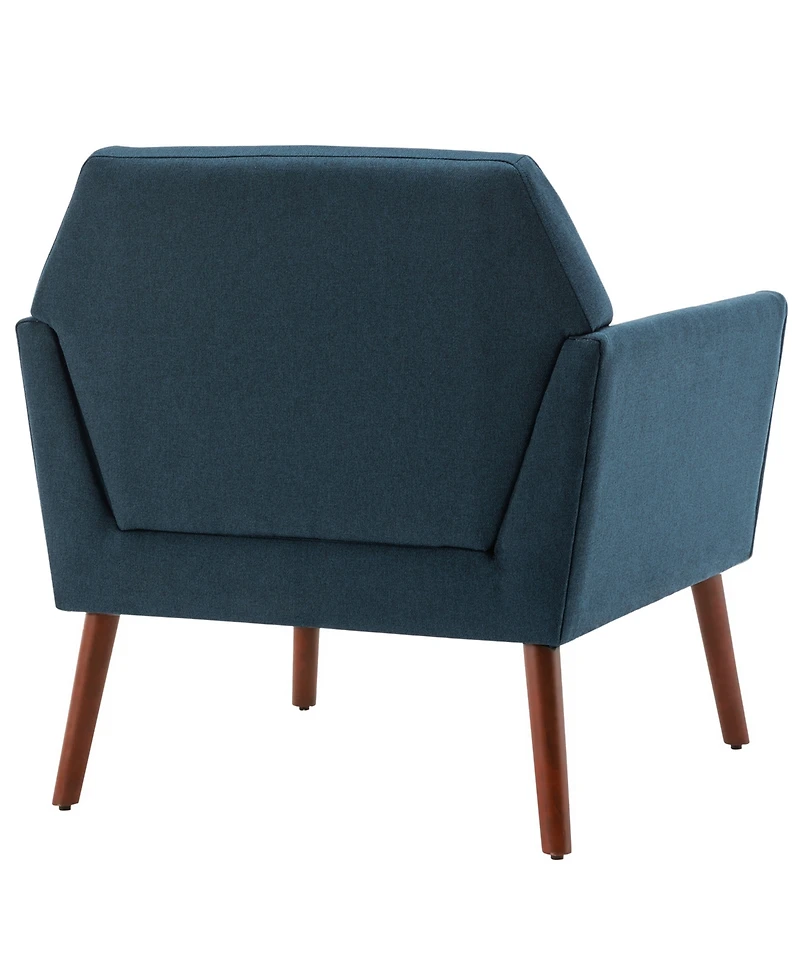 Convenience Concepts 30" Polyester Andy Mid Century Modern Accent Lounge Armchair