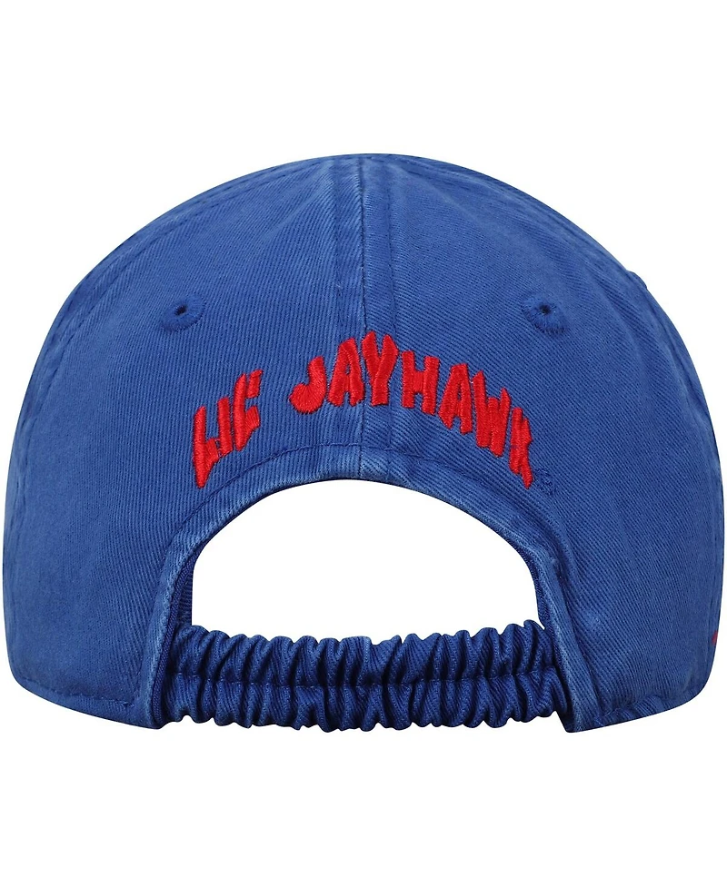 Baby Boys and Girls Top of the World Royal Kansas Jayhawks Mini Me Adjustable Hat