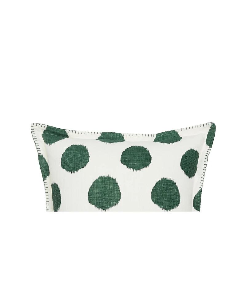 Jungle Dot Printed Throw Pillow, 20" x 20"