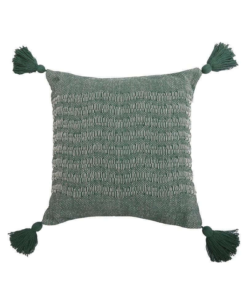 Hodges Jungle Woven Throw Pillow