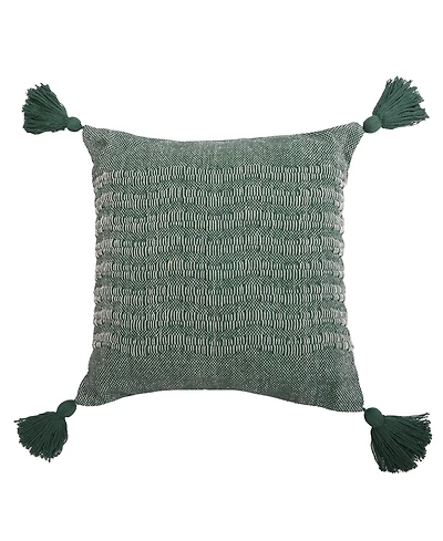 Hodges Jungle Woven Throw Pillow