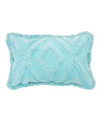 Link Surf Rectangle Oblong Woven Accent Pillow, 14" x 22"
