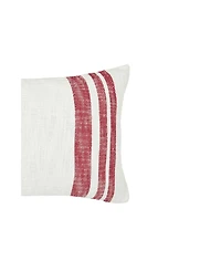 Morgan Ruby Woven Luxury Premium Spring & Summer Rectangle Accent Pillow, 14" x 22"