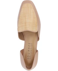 Journee Collection Women's Kennza Cut Out Slip On Loafers