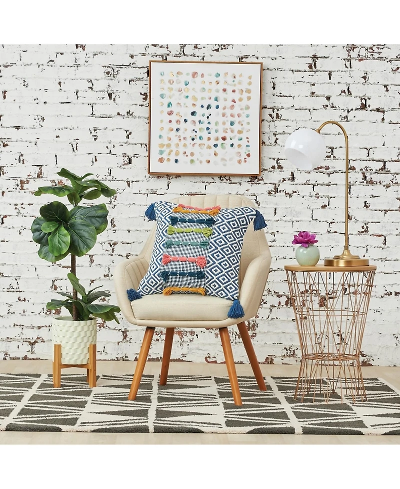 Ciara Throw Pillow, 22" x 22"
