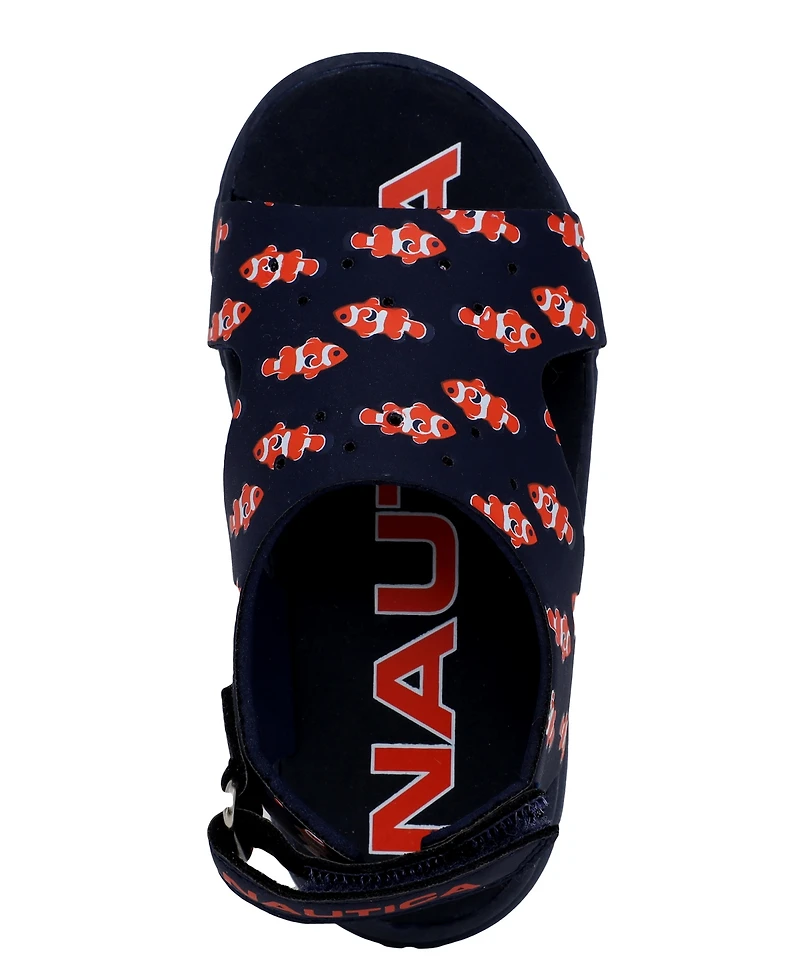 Nautica Toddler and Little Boys Orca Water Sandals