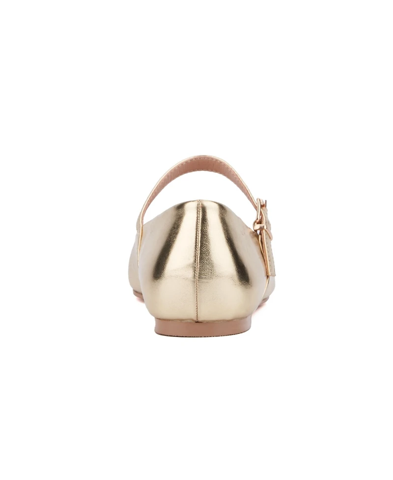 Women's Page- Buckle Ballet Flats