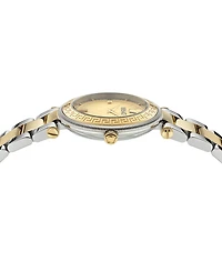 Versace Women's Swiss Two-Tone Stainless Steel Bracelet Watch 35mm