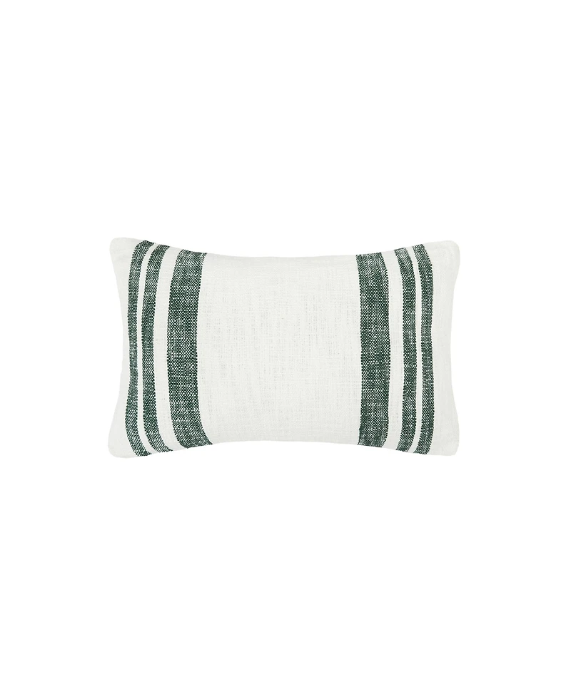 Morgan Jungle Woven Luxury Premium Spring & Summer Rectangle Accent Pillow, 14" x 22"