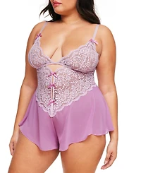 Adore Me Plus Odessa Romper Lingerie