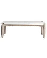 Closeout! Tycer 54" Stone Cocktail Table