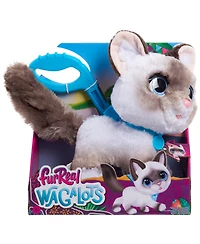 FurReal Friends Wag-a-Lots Kitty Interactive Toy, 8" Walking Plush Cat with Sounds