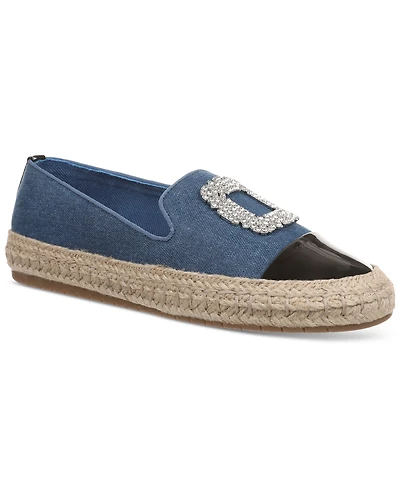 On 34th Women's Jaylee Embellished Slip-On Espadrille Flats, Created for Macy's