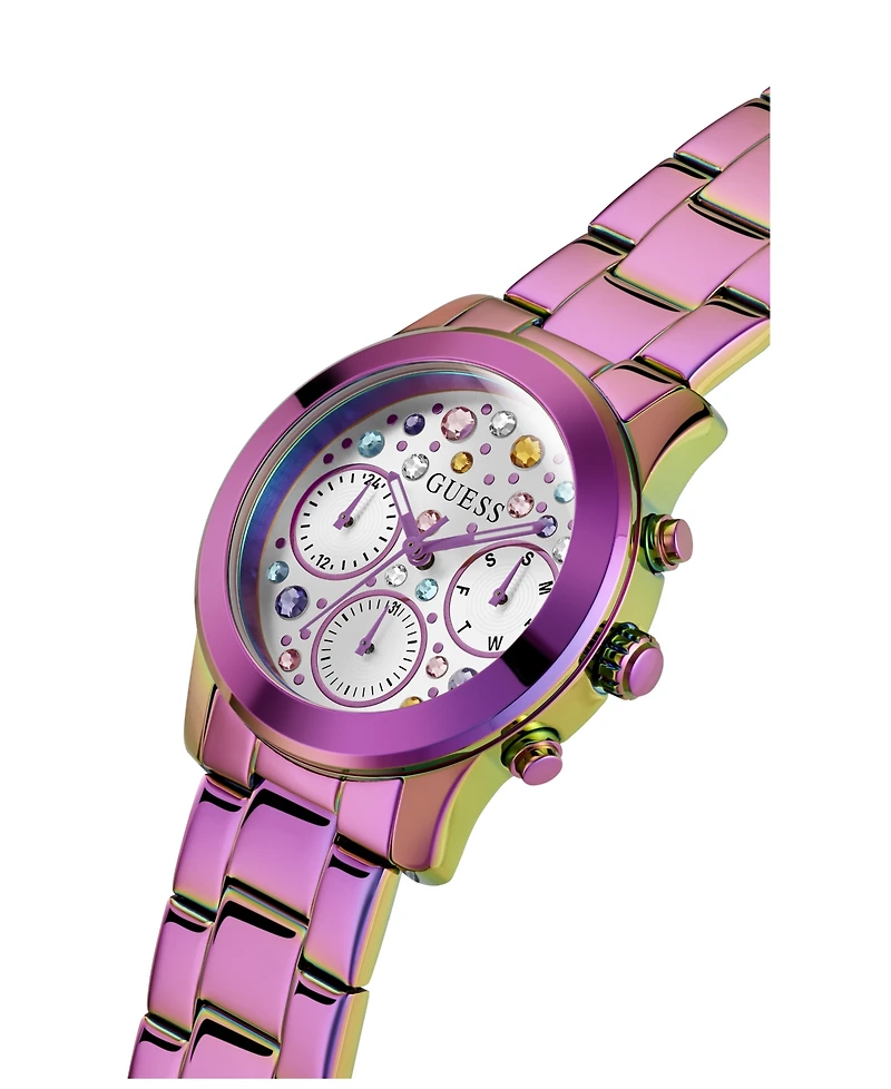 Guess Women's Analog Iridescent Stainless Steel Watch 38mm