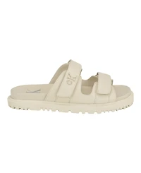 Calvin Klein Women's Donnie Double Adjustable Strap Sandals