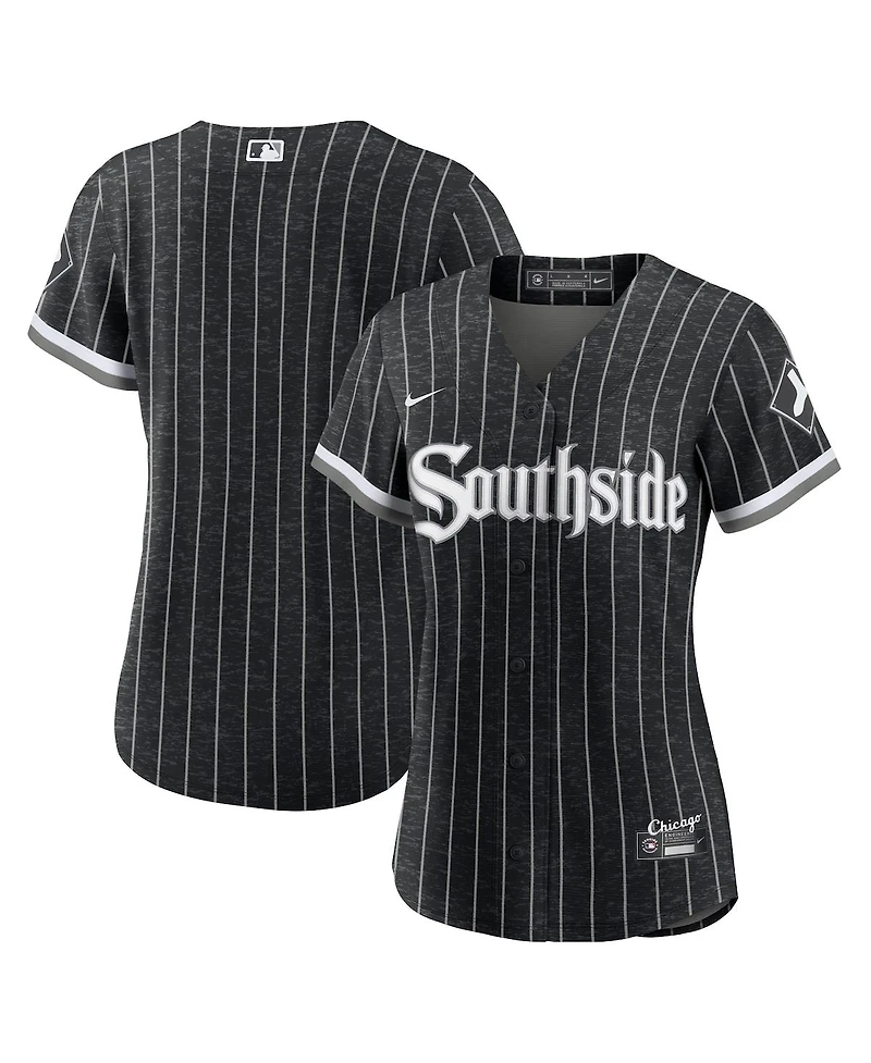 Women's Nike Black, Anthracite Chicago White Sox City Connect Replica Jersey