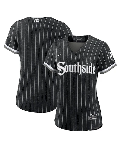 Women's Nike Black, Anthracite Chicago White Sox City Connect Replica Jersey