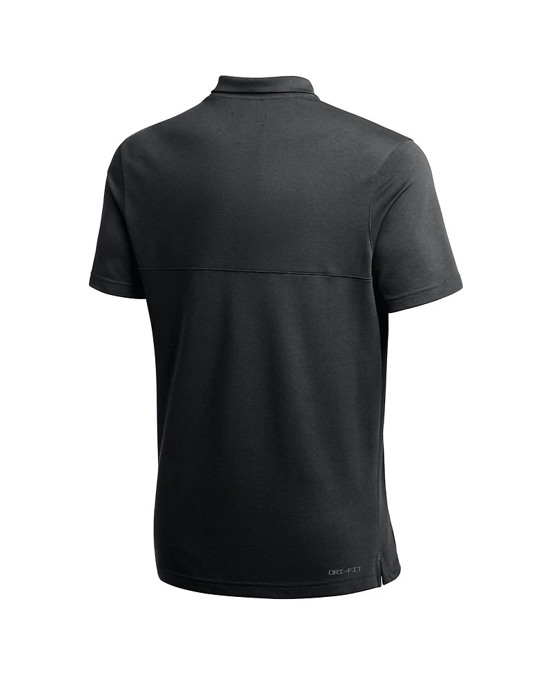 Men's Jordan Black Florida Gators 2022 Coaches Performance Polo Shirt