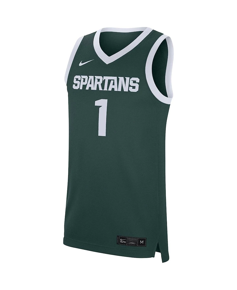 Nike Men's #1Michigan State Spartans Replica Jersey
