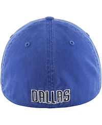 Men's '47 Brand Blue Dallas Mavericks Classic Franchise Fitted Hat