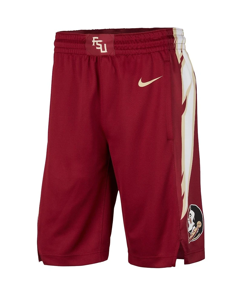 Men's Nike Garnet Florida State Seminoles Replica Performance Shorts