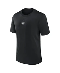 Men's Nike Black Las Vegas Raiders 2023 Sideline Performance T-shirt