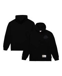 Men's Mitchell & Ness Black Vancouver Grizzlies Hardwood Classics Tonal Pullover Hoodie