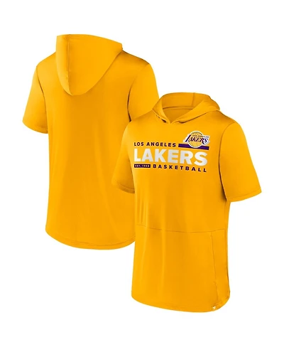 Men's Fanatics Gold Los Angeles Lakers Possession Hoodie T-shirt