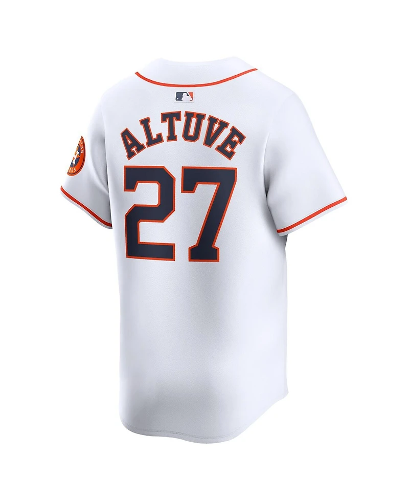 Nike Men's Jose Altuve White Houston Astros Home Limited Player Jersey