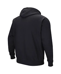 Men's Colosseum Black Oklahoma State Cowboys Sunrise Pullover Hoodie