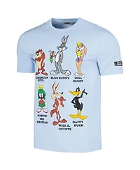 Men's and Women's Freeze Max Light Blue Looney Tunes Family Collage T-shirt