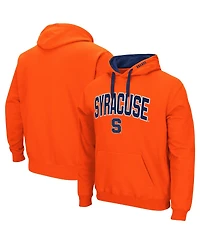 Men's Colosseum Orange Syracuse Big and Tall Arch & Logo 2.0 Pullover Hoodie