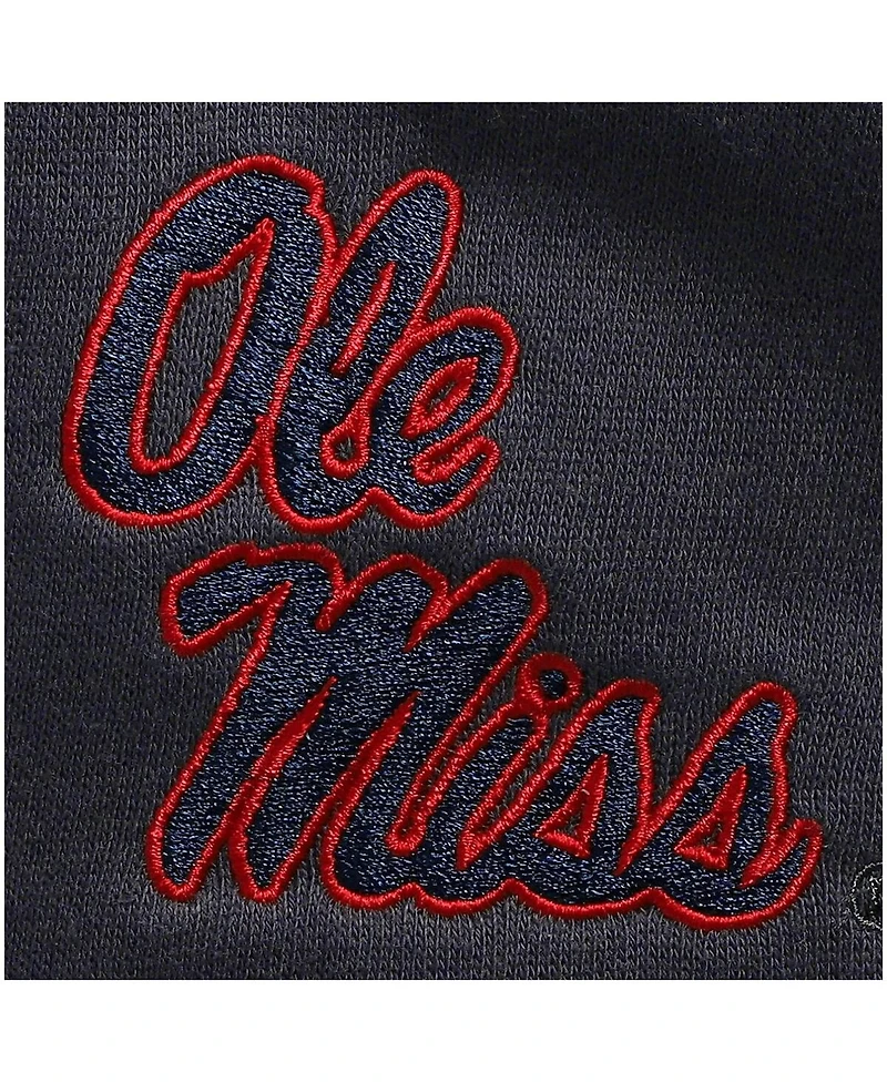 Men's Colosseum Ole Miss Rebels Tortugas Logo Quarter-Zip Jacket