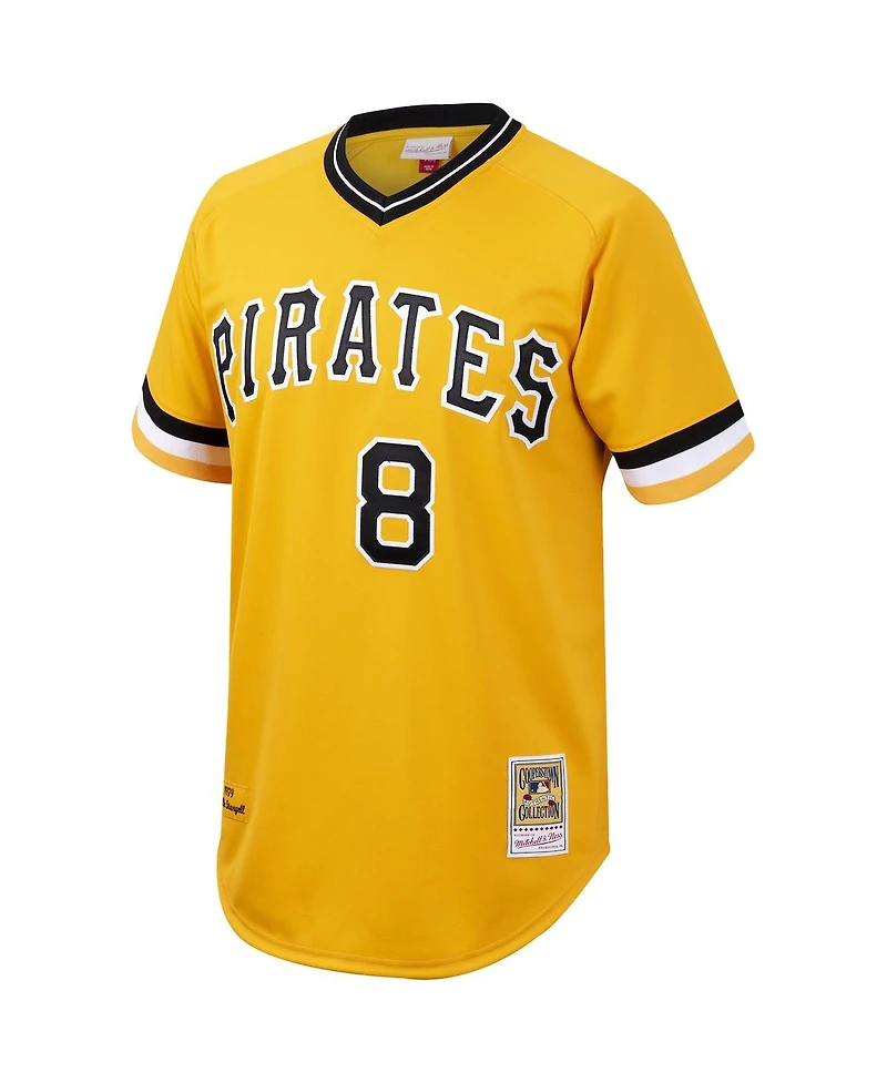Willie Stargell Pittsburgh Pirates Mitchell & Ness Cooperstown Collection Authentic Jersey - Gold
