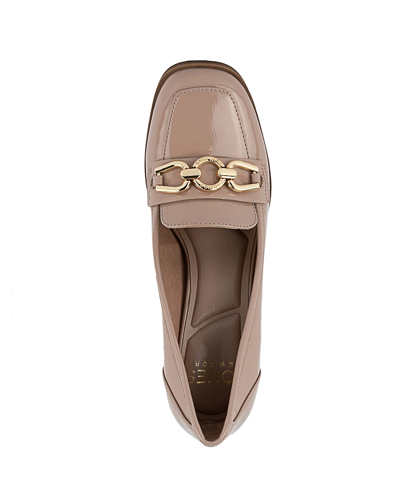 Jones New York Women's Howent Square Toe Heeled Loafers