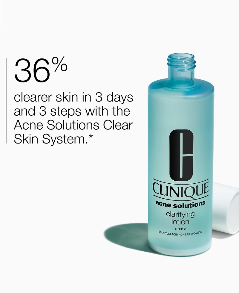 Clinique Acne Solutions Clarifying Face Lotion, 6.7 oz.