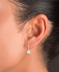Lab-Grown Opal Polished Leverback Earrings (5/8 ct. t.w.)