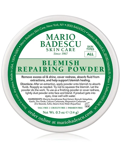 Mario Badescu Blemish Repairing Powder, 0.5 oz.