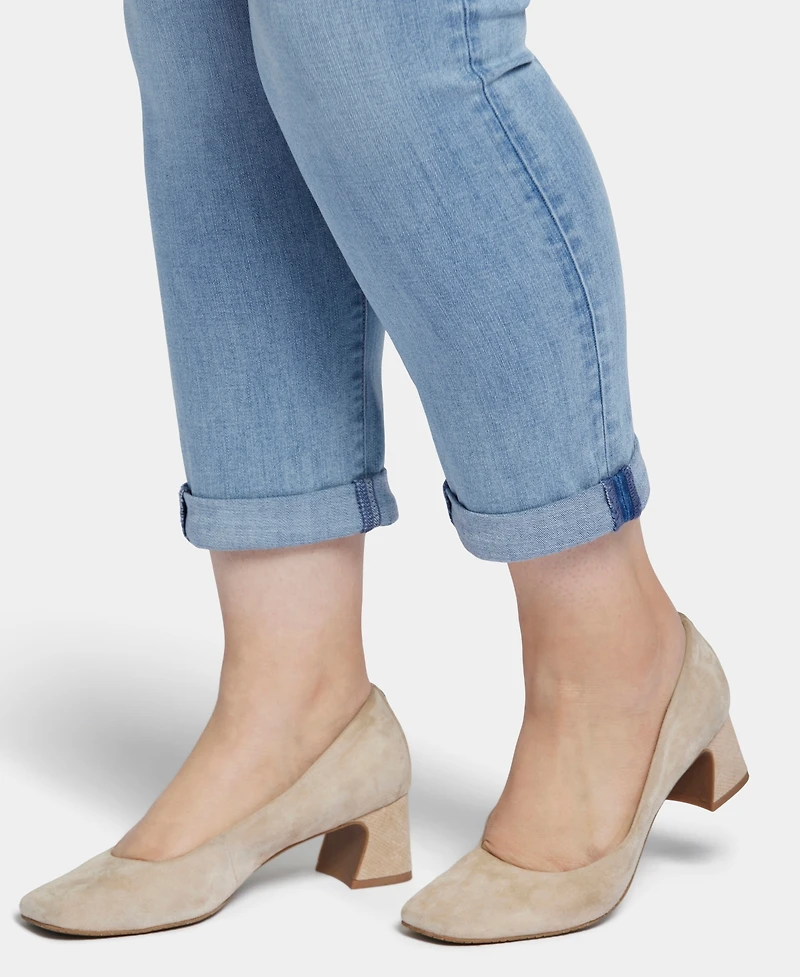 Nydj Plus Sheri Slim Ankle Jean with Roll Cuffs