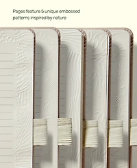 Lifelines "Shake It Up" Sensory Journal with Tactile Cover Embossed Paper - Meadow