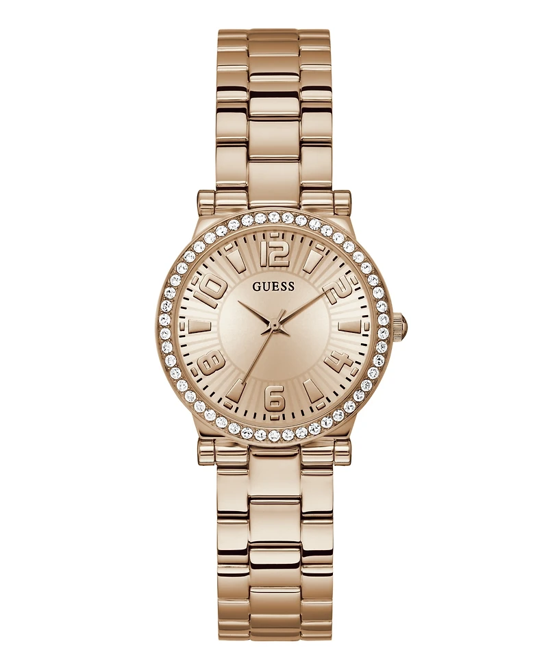 Women's Analog Rose Gold-Tone Stainless Steel Watch 32mm