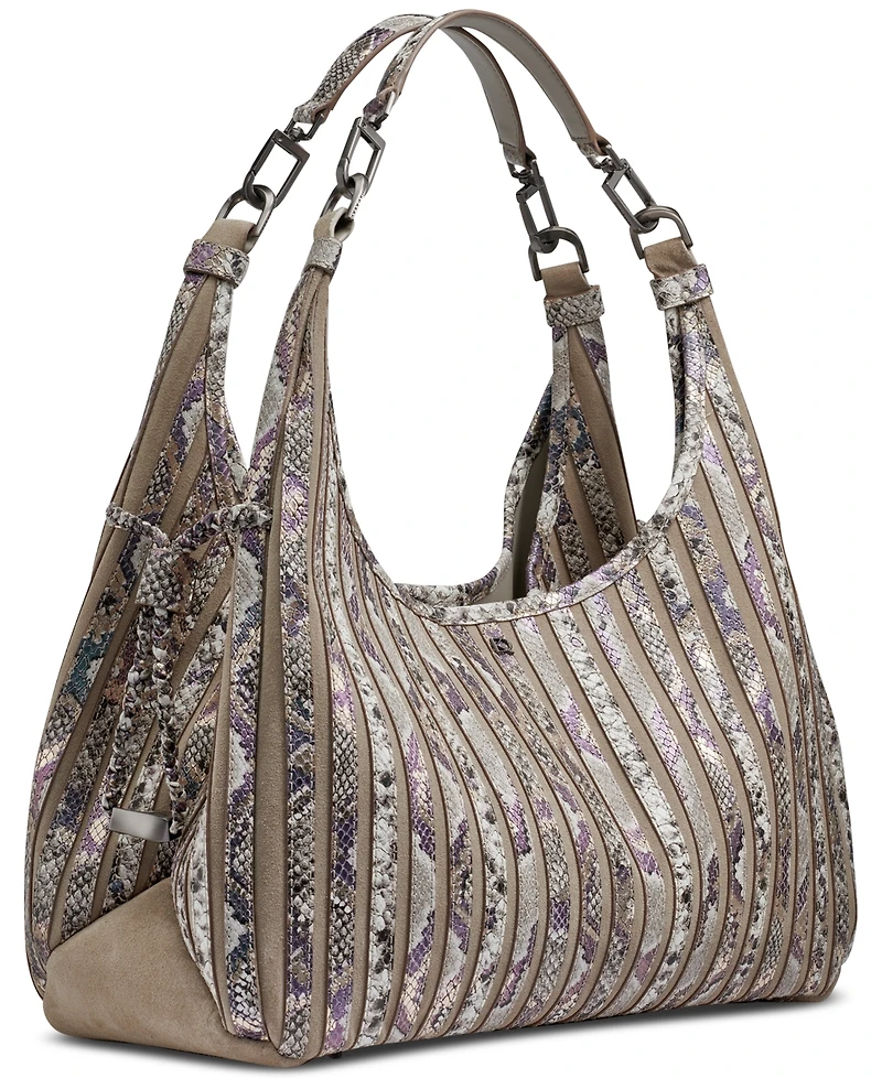 Donna Karan New York Bellerose Python Hobo