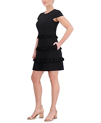 Eliza J Women's Ruffle-Tiered A-Line Dress