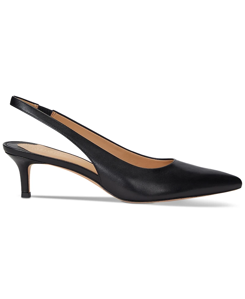 Lauren Ralph Women's Lolah Pointed-Toe Slingback Pumps