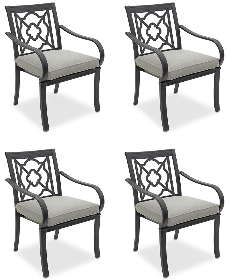 St Croix Outdoor 4-pc Dining Chair Bundle Set, Created for Macy's